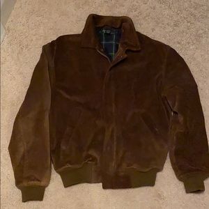 Polo Ralph Lauren Genuine Leather Jacket suede
